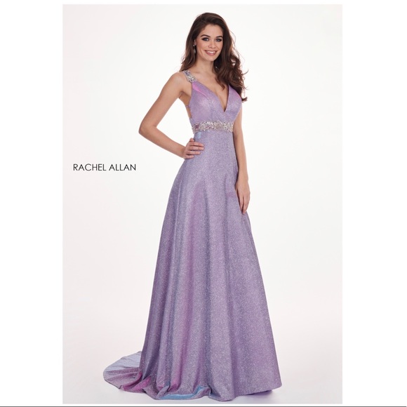 Rachel Allan Dresses & Skirts - 6547 Rachel Allan silver/lavender formal dress